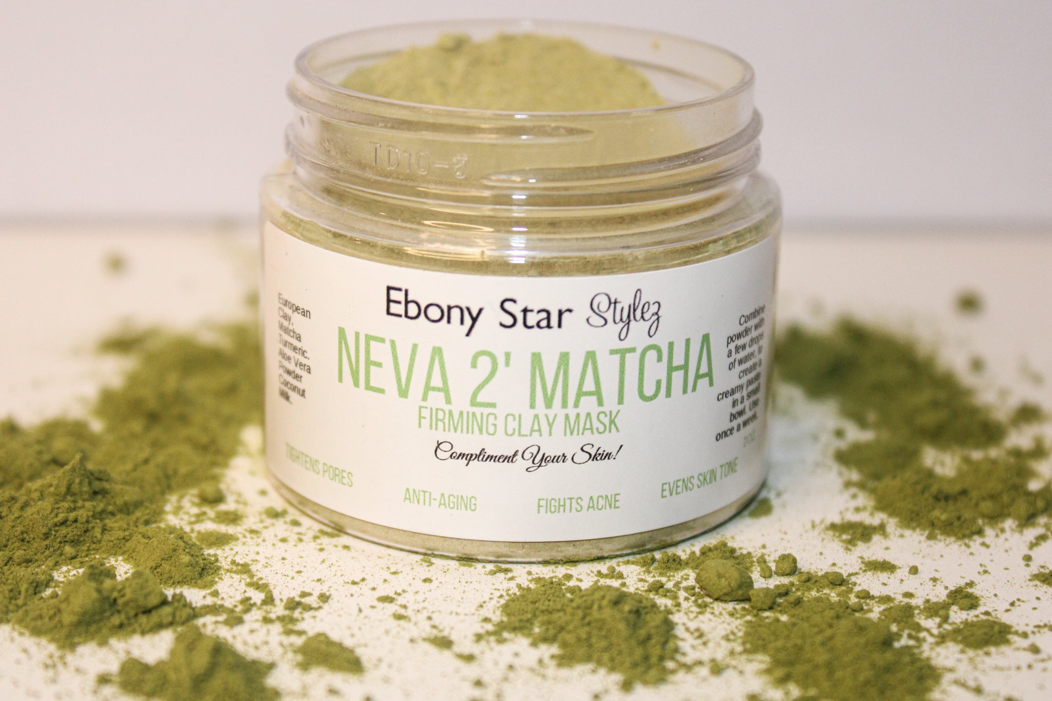 NEVA 2' MATCHA FIRMING Clay Mask