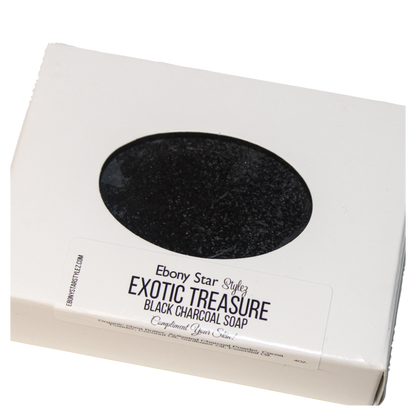 EXOTIC TREASURE Black Charcoal Soap