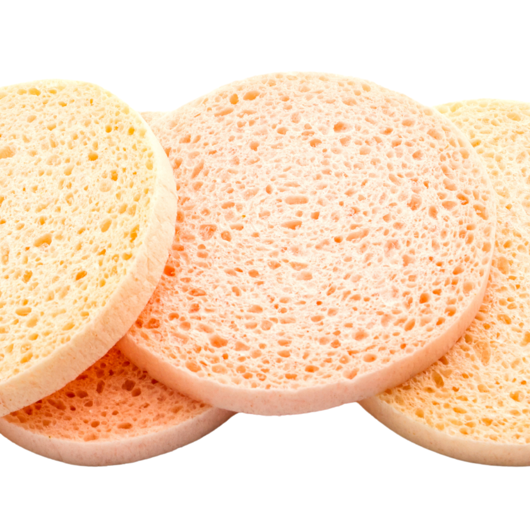 EXFOLIATING SPONGES - 3 PACK